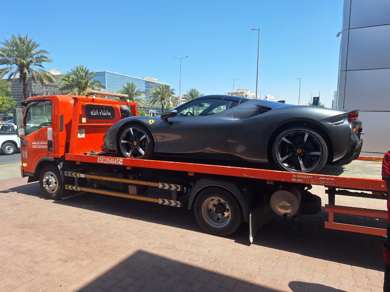 سطحة من الرياض إلى الدمام